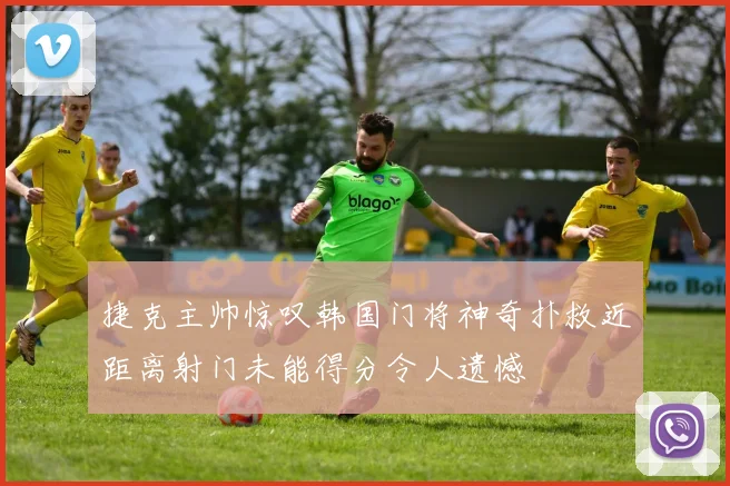 捷克主帅惊叹韩国门将神奇扑救近距离射门未能得分令人遗憾